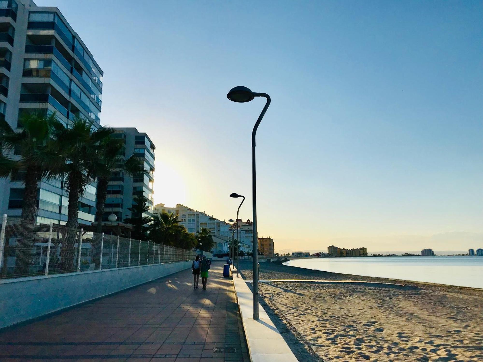 Appartamento Apartamento En Primera Linea Con Vistas A La Playa Ensenada Del Esparto Del Residencial Vina Del Mar La Manga del Mar Menor Esterno foto