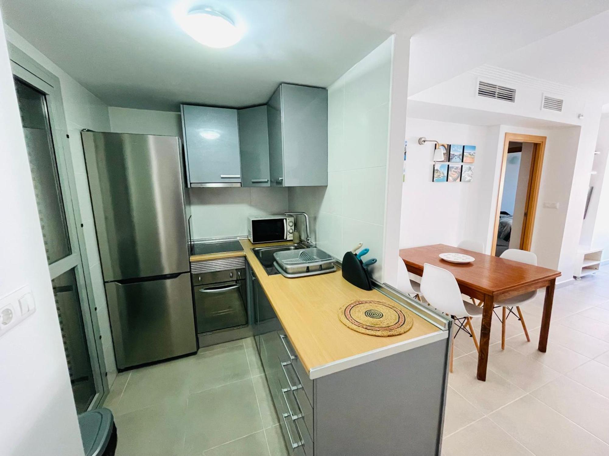 Appartamento Apartamento En Primera Linea Con Vistas A La Playa Ensenada Del Esparto Del Residencial Vina Del Mar La Manga del Mar Menor Esterno foto